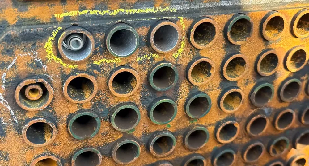 Obturation D’échangeur Raffinerie APRES