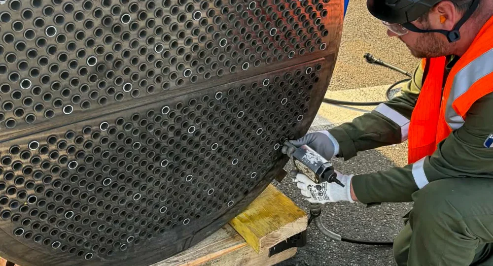 Obturation D’échangeur Raffinerie PENDANT